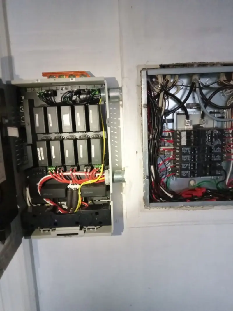 Electrical panel upgrade completed for Commercial Electrician Services in Deer Park